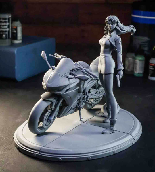 Misato - Neon Genesis Evangelion 3D Model Ready to Print