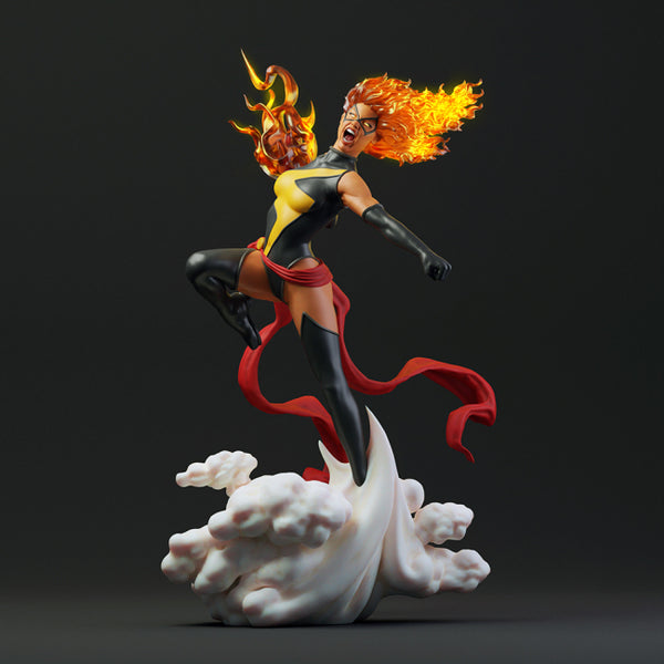 Miss Marvel 3D Model Ready to Print