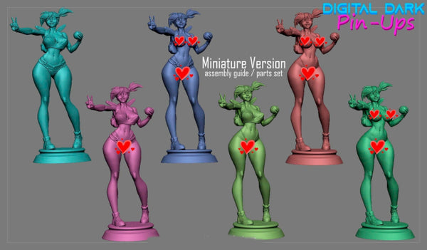 Misty from Pokemon Figures STL Ready to Print