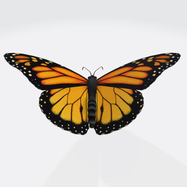 Monarch Butterfly 3D Model Ready to Print