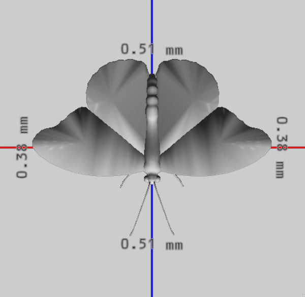 Monarch Butterfly 3D Model Ready to Print