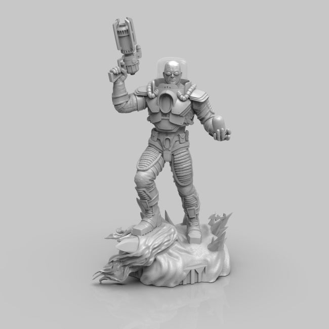 Mr Freeze Sideshow 3D Model Ready to Print