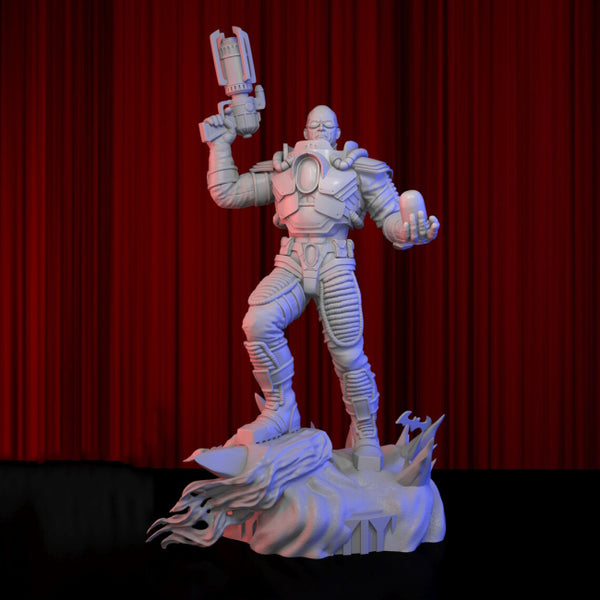 Mr Freeze Sideshow 3D Model Ready to Print