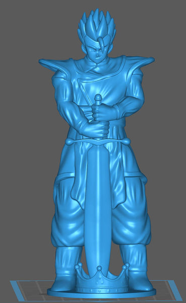 Mystic Gohan 3D Model Ready to Print