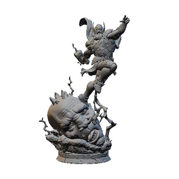 Old King Thor 3D Model Ready to Print