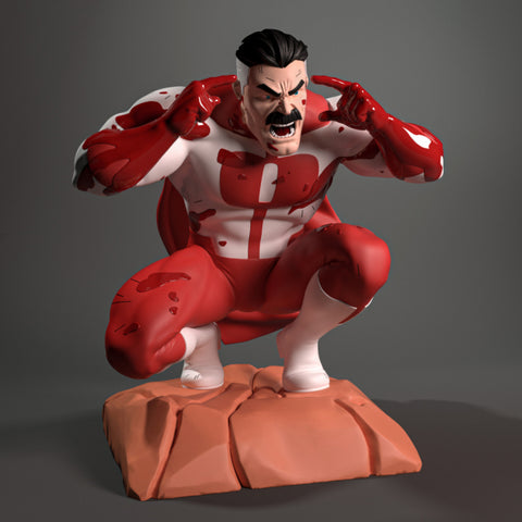 Omniman from Invincible 3D Model Ready to Print