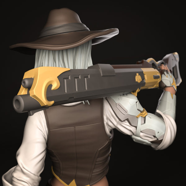 Overwatch Ashe Figures Lots of Options STL Ready to Print