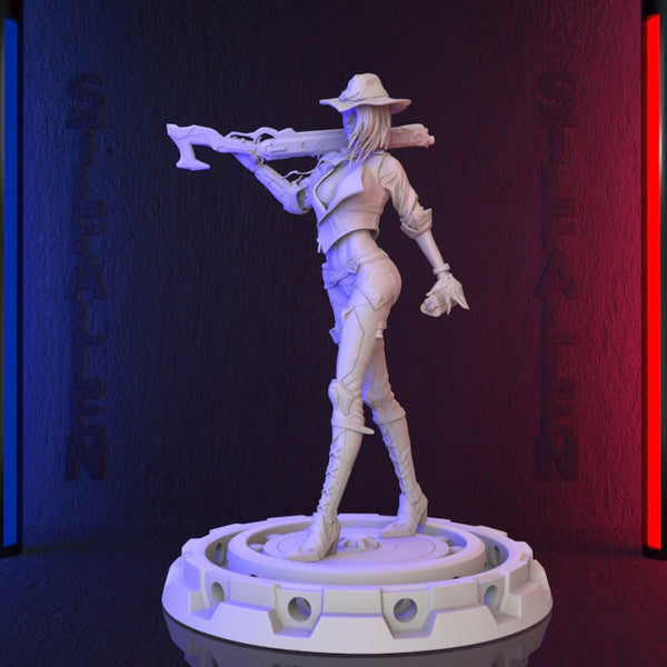 Overwatch Ashe Figures Lots of Options STL Ready to Print