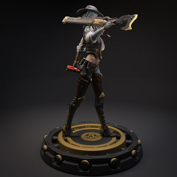 Overwatch Ashe Figures Lots of Options STL Ready to Print