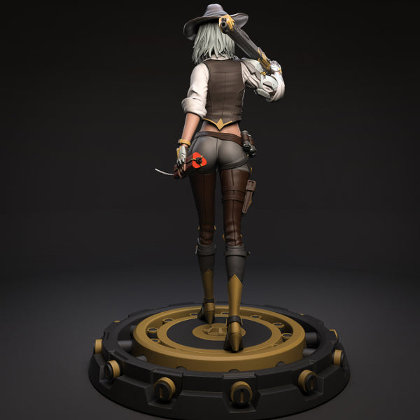 Overwatch Ashe Figures Lots of Options STL Ready to Print