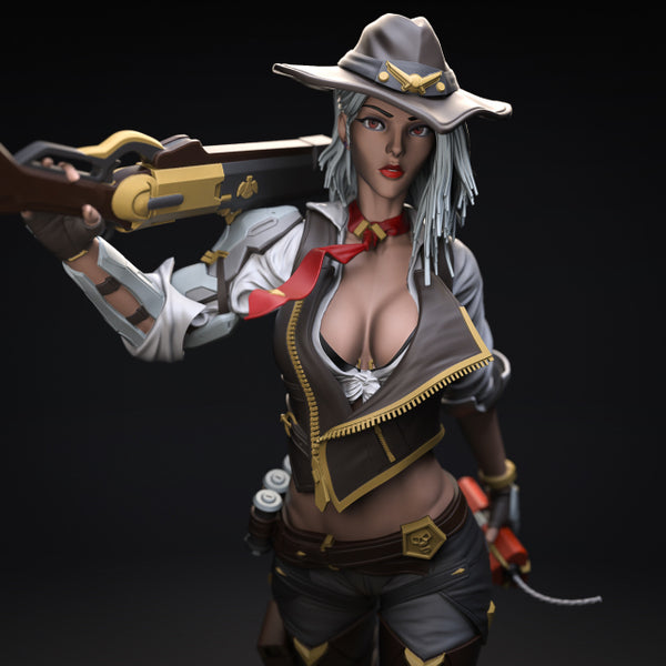 Overwatch Ashe Figures Lots of Options STL Ready to Print