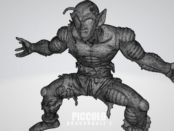 Piccolo Dragon Ball Z 3D Model Ready to Print