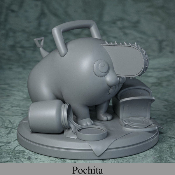 Pochita - Chainsaw Man 3D Model Ready to Print
