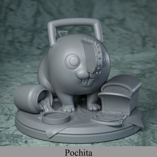 Pochita - Chainsaw Man 3D Model Ready to Print