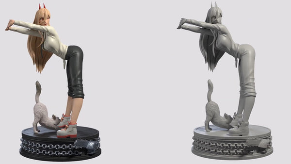 Power Chainsaw Man 3D Model Ready to Print