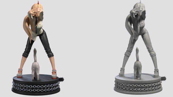 Power Chainsaw Man 3D Model Ready to Print