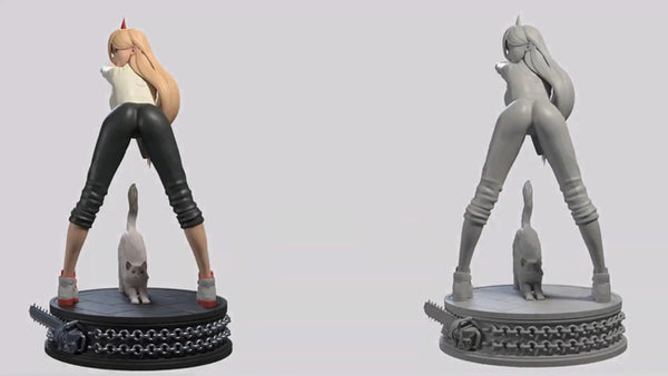 Power Chainsaw Man 3D Model Ready to Print