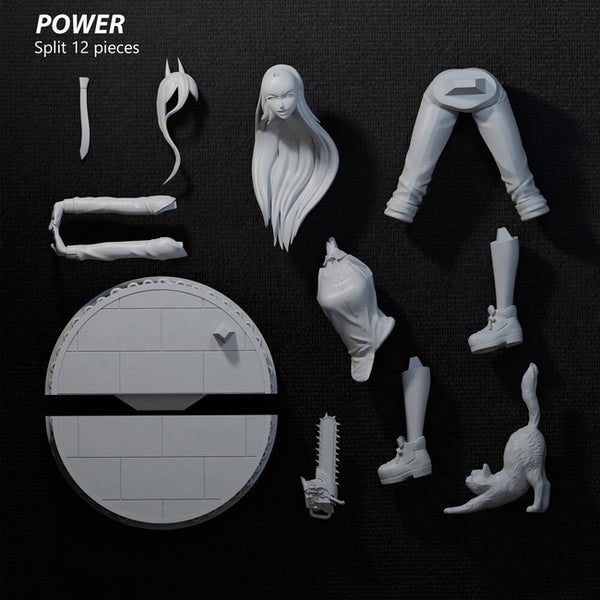 Power Chainsaw Man 3D Model Ready to Print