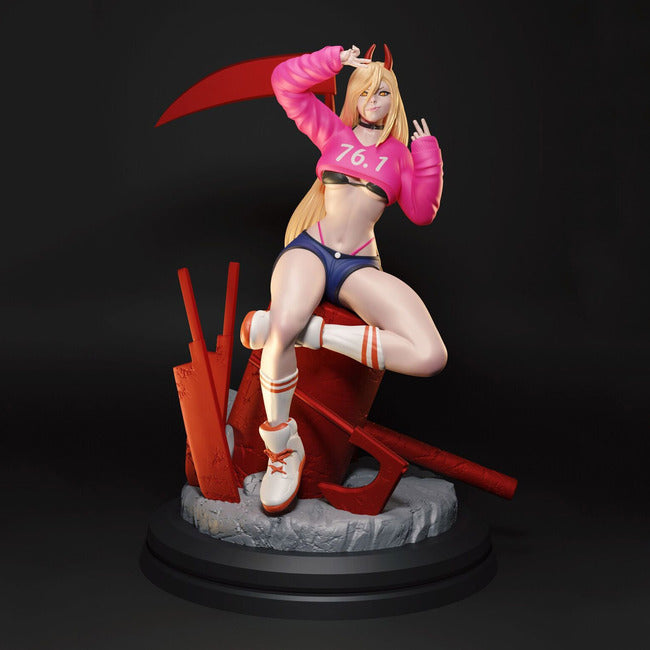 Power From Chainsaw Man 3D Model Ready to Print