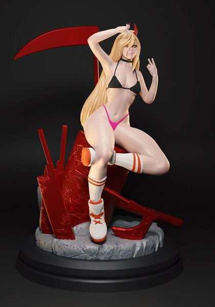Power From Chainsaw Man 3D Model Ready to Print
