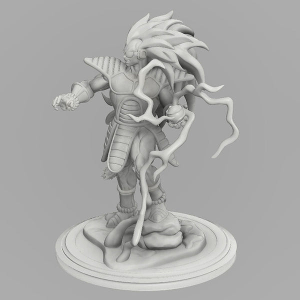 Raditz Dragon Ball Z 3D Model Ready to Print
