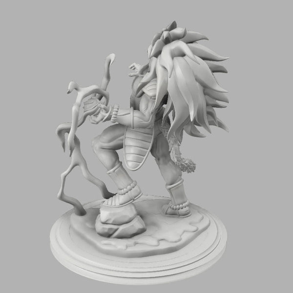 Raditz Dragon Ball Z 3D Model Ready to Print