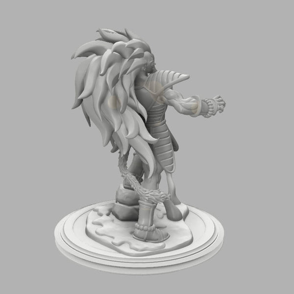 Raditz Dragon Ball Z 3D Model Ready to Print