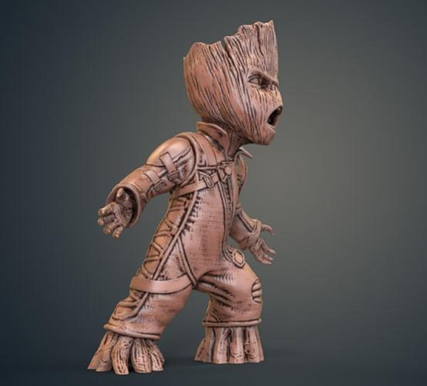 Ravager Groot 3D Model Ready to Print STL