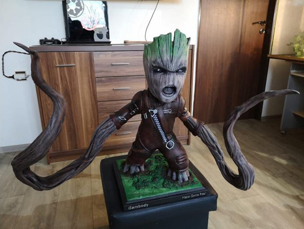 Ravager Groot 3D Model Ready to Print STL