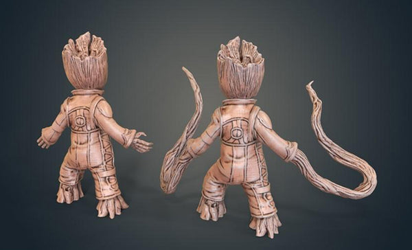 Ravager Groot 3D Model Ready to Print STL