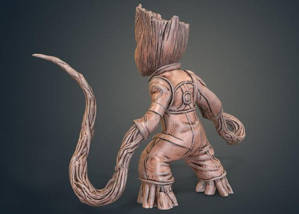 Ravager Groot 3D Model Ready to Print STL