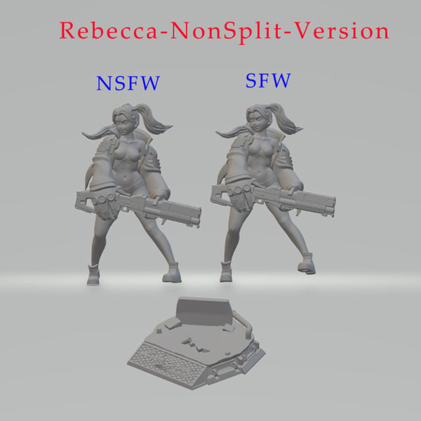 Rebecca CyberPunk Edgerunners Figure 3D Model Ready to Print