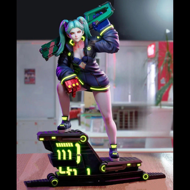 Rebecca - Cyberpunk 3D Model Ready to Print