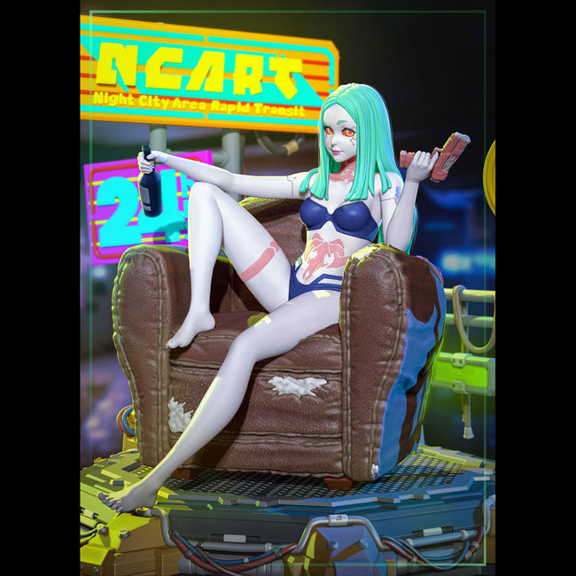 Rebecca Cyberpunk Edgerunners 3D Model Ready to Print