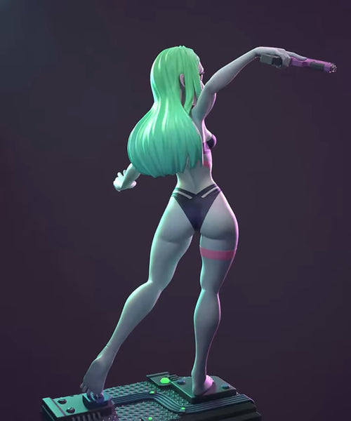 Rebecca Cyberpunk Edgerunners SFW NSFW 3D Model Ready to Print