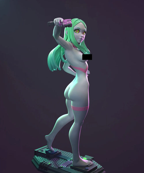 Rebecca Cyberpunk Edgerunners SFW NSFW 3D Model Ready to Print