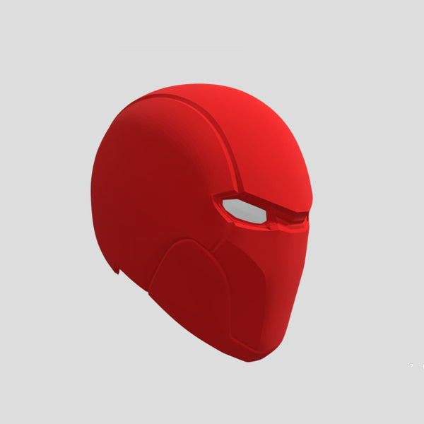 Red Hood Helmet 3D Model Ready to Print