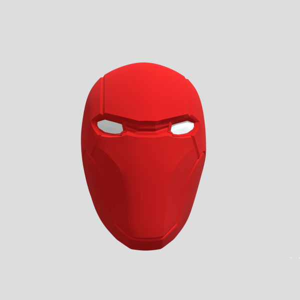 Red Hood Helmet 3D Model Ready to Print