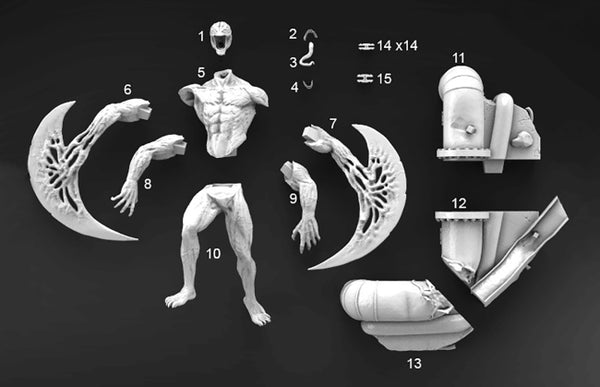 Riot Symbiote 3D Model Ready to Print