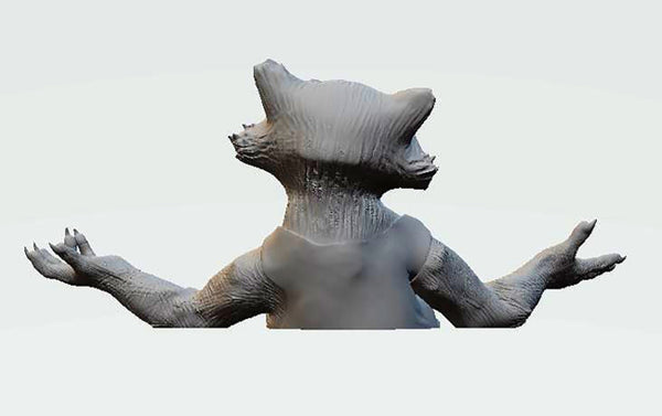 Rocket Raccoon Bust 3D Model Ready to Print STL