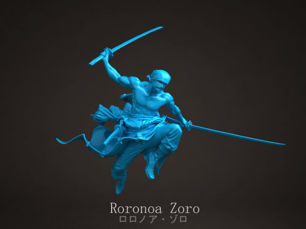 Roronoa Zoro - One Piece 3D Model Ready to Print