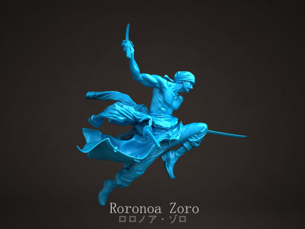Roronoa Zoro - One Piece 3D Model Ready to Print