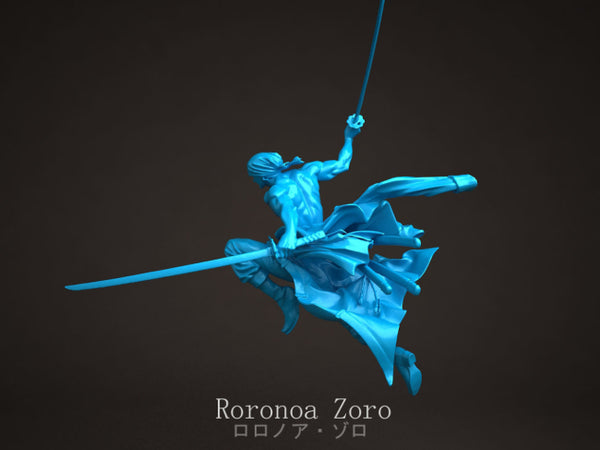 Roronoa Zoro - One Piece 3D Model Ready to Print