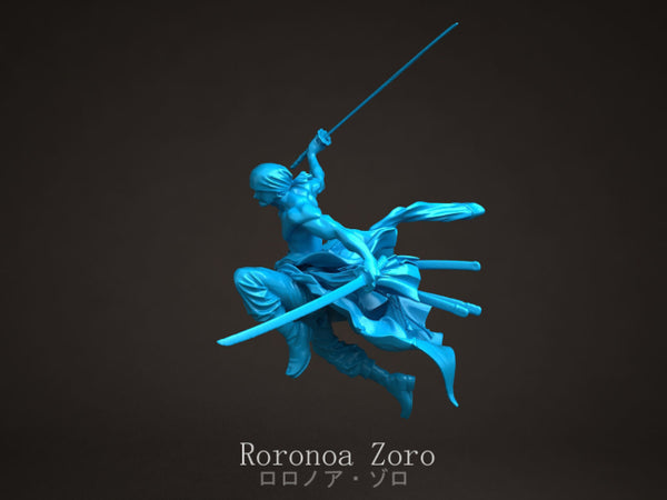 Roronoa Zoro - One Piece 3D Model Ready to Print