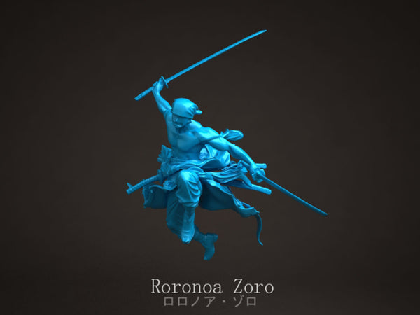 Roronoa Zoro - One Piece 3D Model Ready to Print