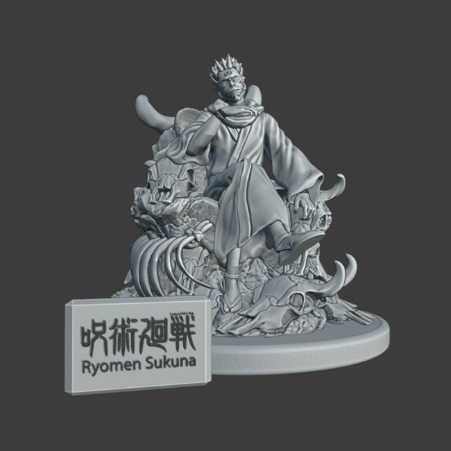 Ryomen Sukuna - Jujutsu Kaisen 3D Model Ready to Print