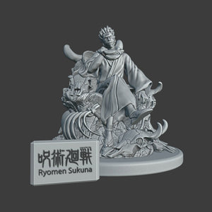 Ryomen Sukuna - Jujutsu Kaisen 3D Model Ready to Print