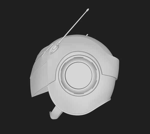 Saiyaman Gohan Helmet 3D Model Ready to Print