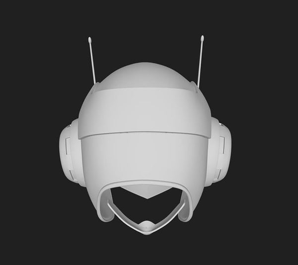 Saiyaman Gohan Helmet 3D Model Ready to Print