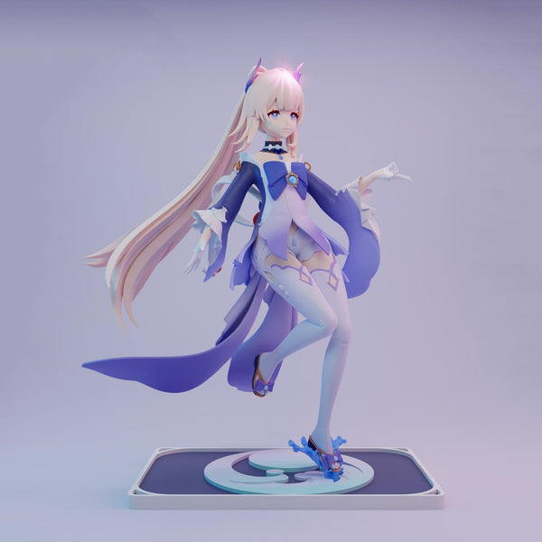 Sangonomiya Kokomi Genshin Impact 3D Figures